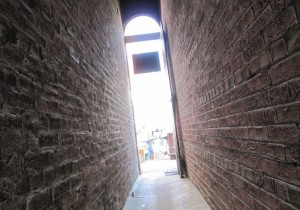 Alley to the secret garden Alley to the secret garden