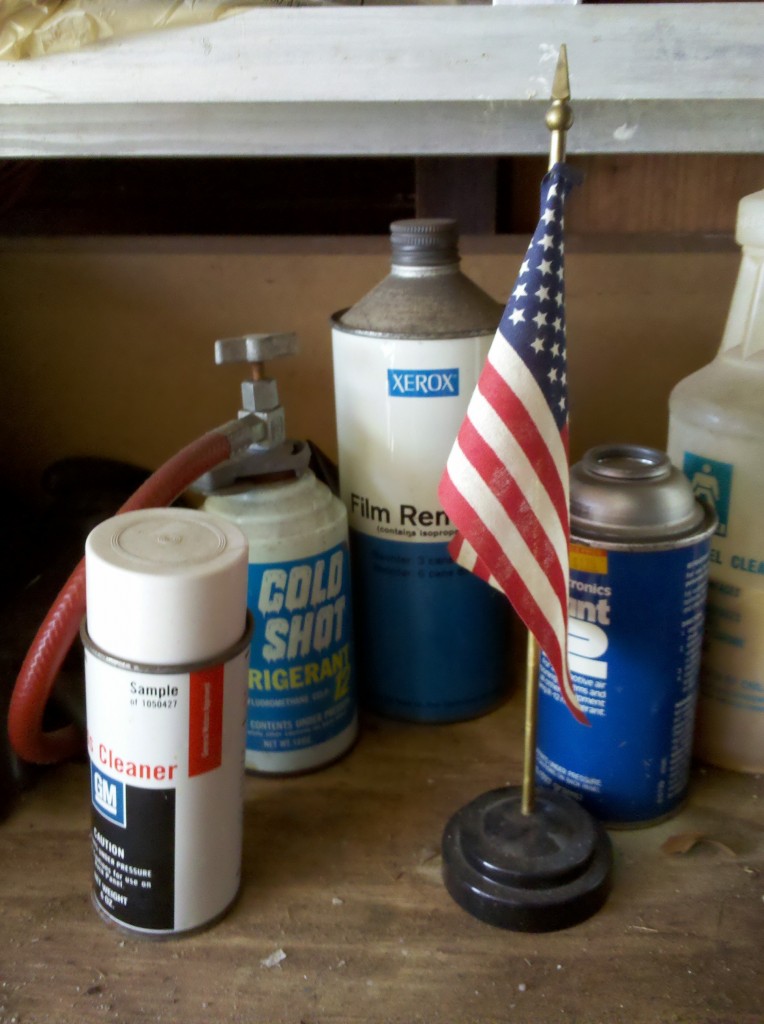 Cans from who knows when Cans from who knows when