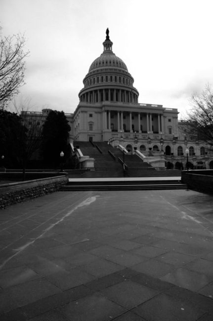 The approach to the Capitol from the Northeast 