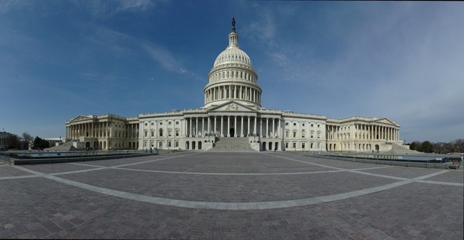 The US Capitol from the east
