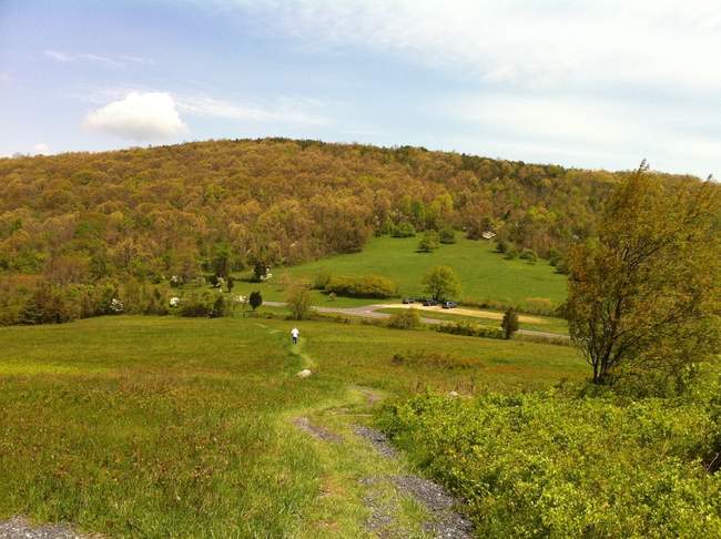 A huge plain opens up before us