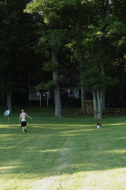 Phil and Rico make their way back to the house 