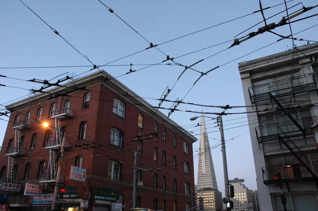 In the middle of Chinatown