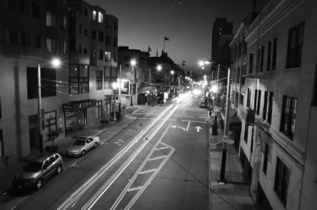 The hustle and bustle has died down near the tunnel