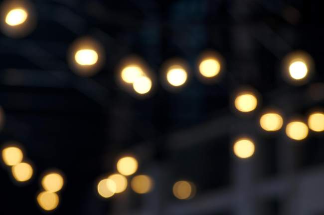 Lights under the canopy