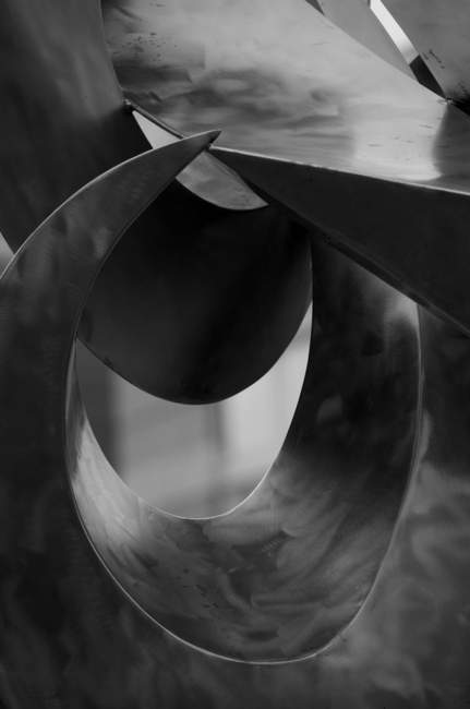 Another view of the northwest sculpture in Reston Town Center