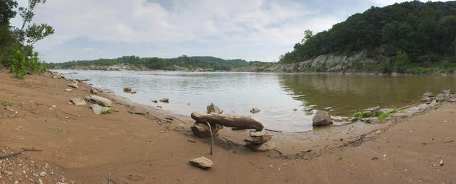 Difficult Run empties into the Potomac