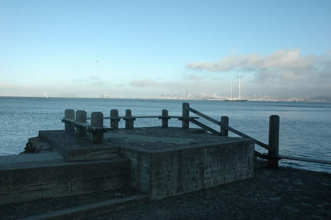 From the very corner of downtown Sausalito