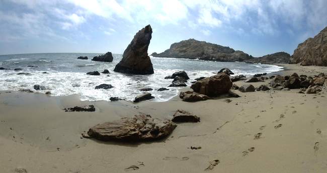 A sweeping view of the Monolith 