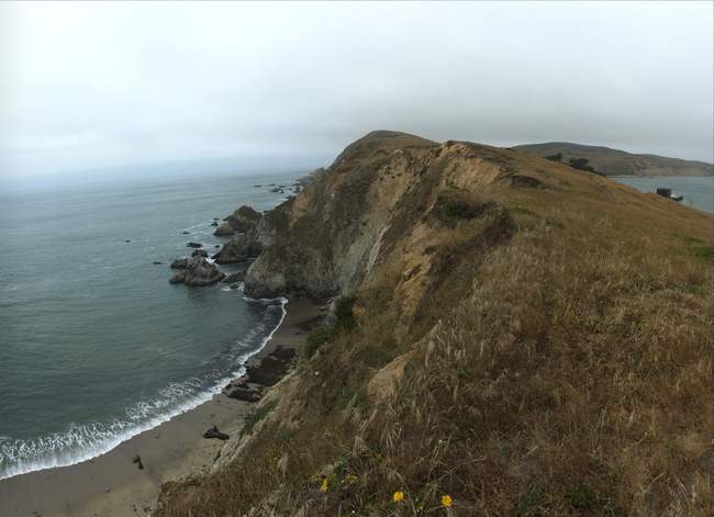 Looking back the other way