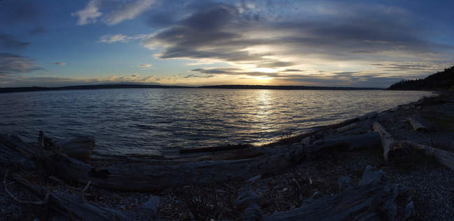 Looking west on Whidbey Island