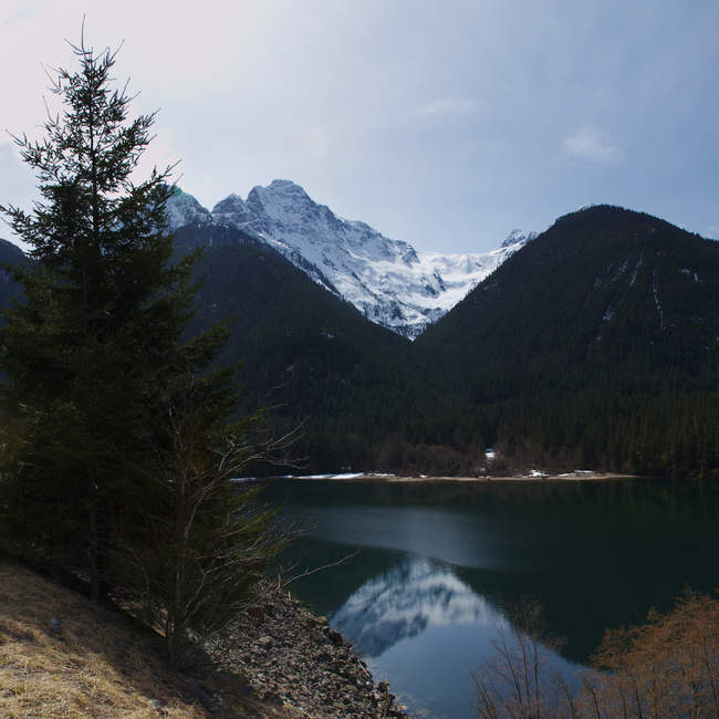 Square pano of some Cascades scenery