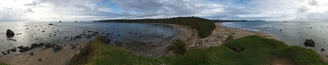 360 panorama of the outcrop at the end of Sand Point 360 panorama of the outcrop at the end of Sand Point