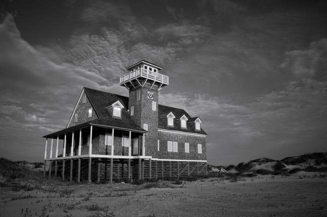 The Oregon Inlet Life Saving Station