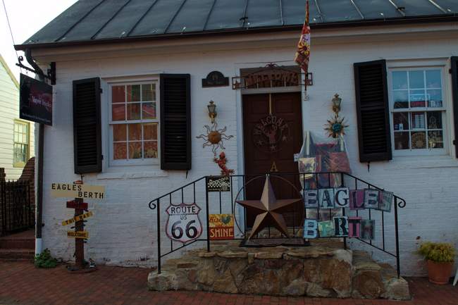 One of the smaller shops behind Tally Ho