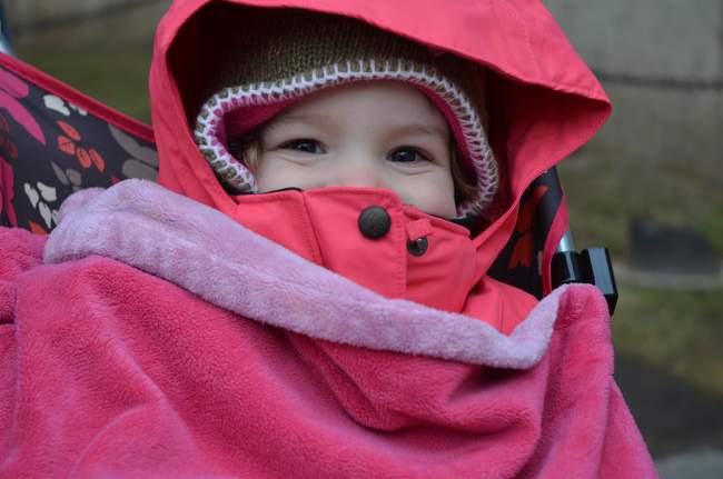 There's a smile under there!