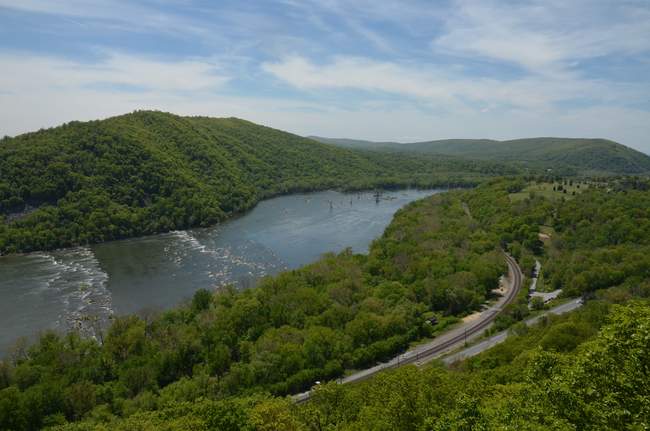 Weverton during the afternoon, where we stopped for lunch