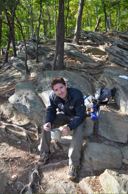 Mmmm, cous cous and olive oil