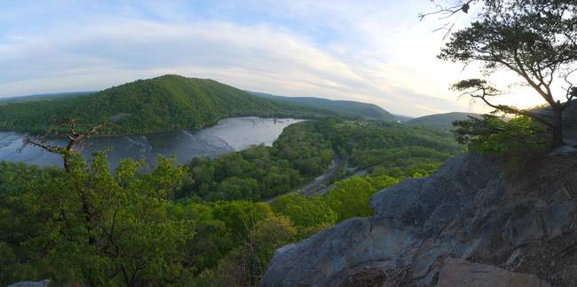 Weverton Cliff, evening