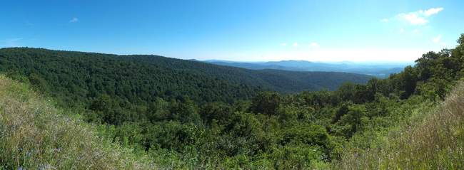 Indian Run Overlook (2400ft, W)