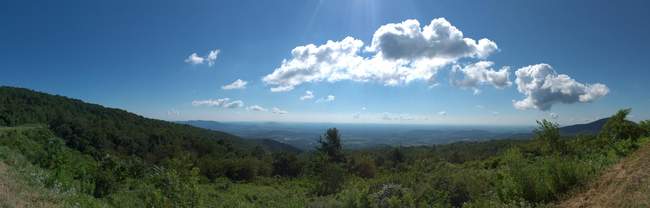 Hogwallow Flats Overlook (2665ft, E)