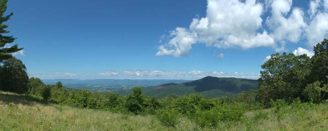 Pass Mountain Overlook (2460ft, E)