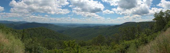 Buck Hollow Overlook (2545ft, W)