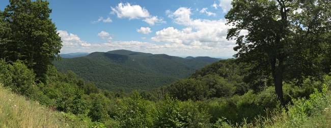 Hemlock Springs Overlook (3100ft, W)