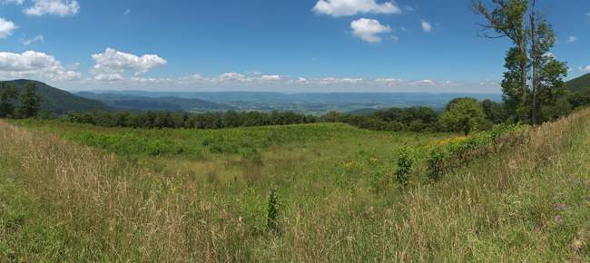 Spitler Knoll Overlook (3285ft, E)