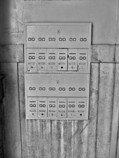 Well used mail boxes