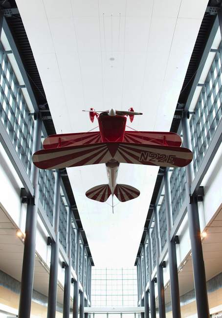 Right after the entrance