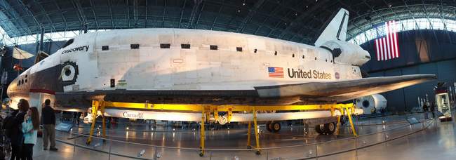 This beauty spent over a year in space. Awesome.