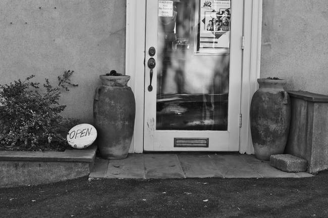 Come on in, we're open