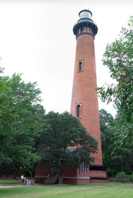 The Corolla lighthouse. No visitors!