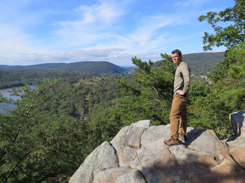 Jerry on top of Weverton Cliffs