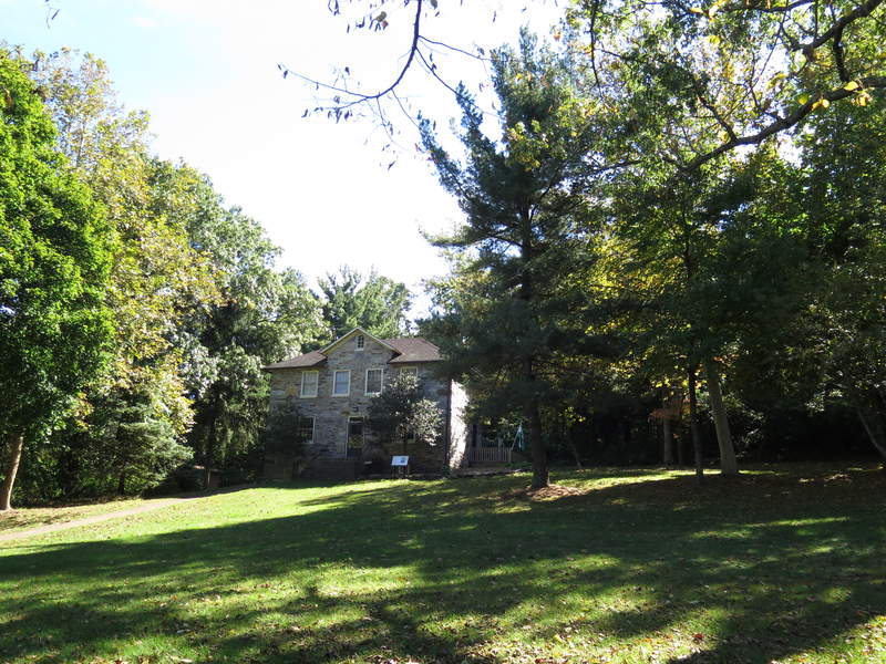 One of the old houses near the War Correspondent's Memorial