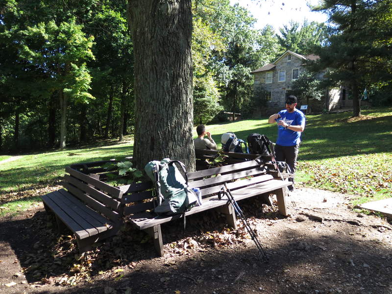 Taking a breather and filling up on fresh water