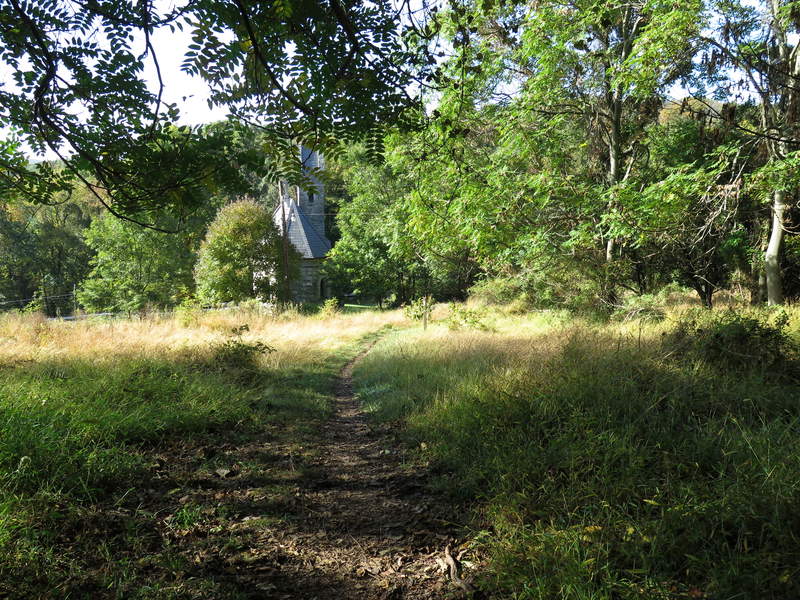 One last look back at the church