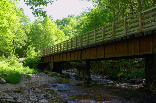 The trestle at Whitetop