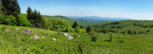 Moving further out to get a better vantage point near Thomas Knob