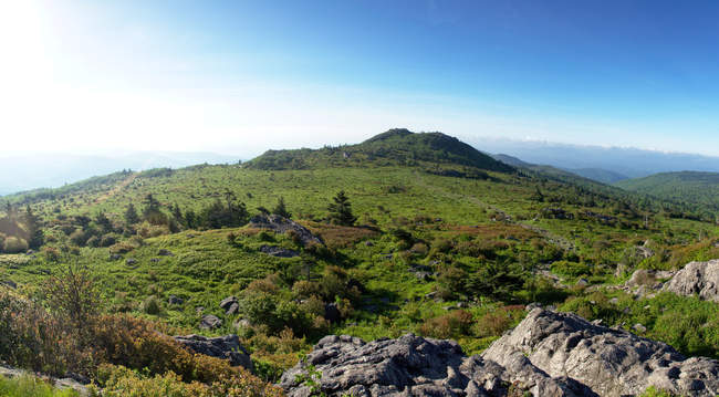 This ridge is rocky and punishing on the feet, but beautiful nonetheless