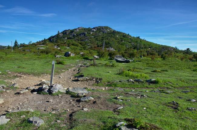 The junction of several trails