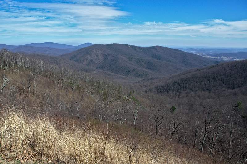 One of the overlooks just past the tunnel