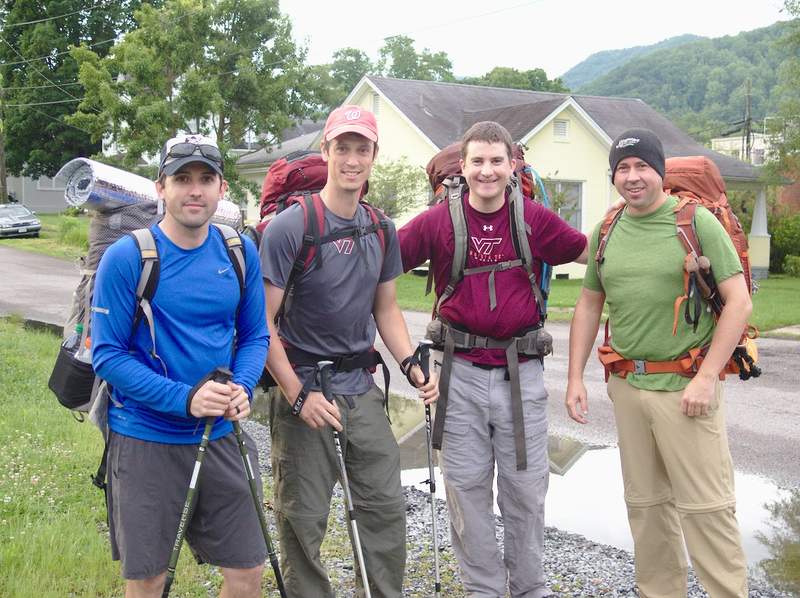 The guys before we depart